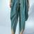 women floral printed regular gotta patti kurta with dhoti pants