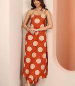 women printed regular kurta with trousers