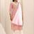 women ethnic motifs printed regular thread work kurta with trousers & with dupatta
