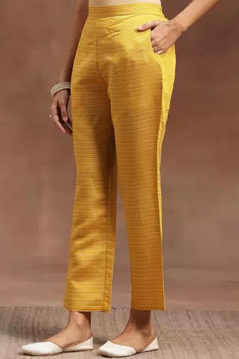 women ethnic motifs printed regular mirror work kurta with trousers & with dupatta