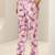 women floral printed regular kurta with trousers