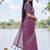 Purple leheriya  georgette leheriya saree