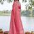 Pink leheriya  georgette leheriya saree