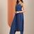women printed regular kurta with palazzos