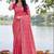 Pink leheriya  georgette leheriya saree