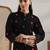 women printed regular kurta with trousers