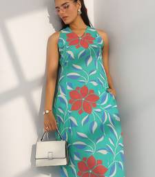 women floral printed kurta with trousers