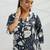 women floral printed regular kurta with trousers