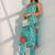 women floral printed regular kurta with trousers