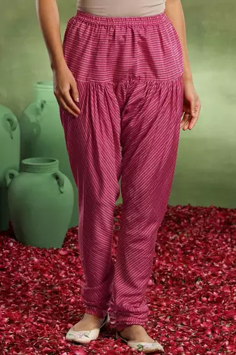 women ethnic motifs printed regular thread work kurta with patiala & with dupatta