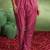 women ethnic motifs printed regular thread work kurta with patiala & with dupatta
