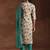 women floral printed regular kurta with trousers & with dupatta