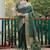 Green green ethnic motifs woven design banarasi saree