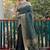 Green green ethnic motifs woven design banarasi saree