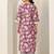 women floral printed regular kurta with trousers