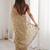 Gold floral satin heavy work saree
