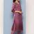 women printed regular thread work kurta with trousers & with dupatta