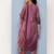 women printed regular thread work kurta with trousers & with dupatta