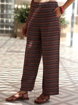 women floral printed regular kurta with palazzos & with dupatta 7