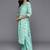 women ethnic motifs printed regular kurta with trousers