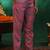 women ethnic motifs printed regular linen kurta with trousers & with dupatta