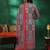 women ethnic motifs printed regular linen kurta with trousers & with dupatta
