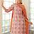 women printed regular kurta with trousers & with dupatta