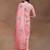 women floral printed regular thread work kurta with trousers & with dupatta