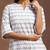 women printed regular kurta with trousers & with dupatta