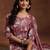 women floral printed regular kurta with trousers & with dupatta