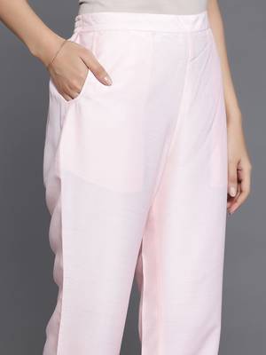 women regular kurta with trousers & with dupatta 3
