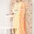 women ethnic motifs printed regular thread work kurta with trousers & with dupatta
