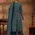 women ethnic motifs printed angrakha thread work kurta with trousers & with dupatta