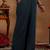 women ethnic motifs printed angrakha thread work kurta with trousers & with dupatta