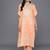 women ethnic motifs printed regular kurta with trousers