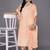 women ethnic motifs printed regular kurta with trousers