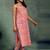 women ethnic motifs printed regular kurta with trousers & with dupatta
