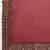 Maroon maroon & golden woven design georgette saree