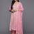 women floral printed tiered kurta with palazzos & with dupatta