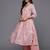 women floral printed tiered kurta with palazzos & with dupatta