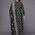 women ethnic motifs printed regular gotta patti kurta with trousers & with dupatta