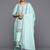 women ethnic motifs printed regular kurta with trousers & with dupatta