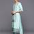 women ethnic motifs printed regular kurta with trousers & with dupatta