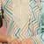 women printed regular thread work kurta with trousers & with dupatta