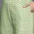 women ethnic motifs printed regular thread work kurta with trousers & with dupatta