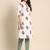 women floral printed regular kurta with trousers & with dupatta