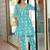 women floral printed regular kurta with trousers