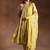 women floral printed tiered sequinned kurta with trousers & with dupatta