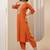 women ethnic motifs embroidered kurta with harem pants & dupatta