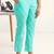 women ethnic motifs printed regular cotton blend kurta with trousers & with dupatta